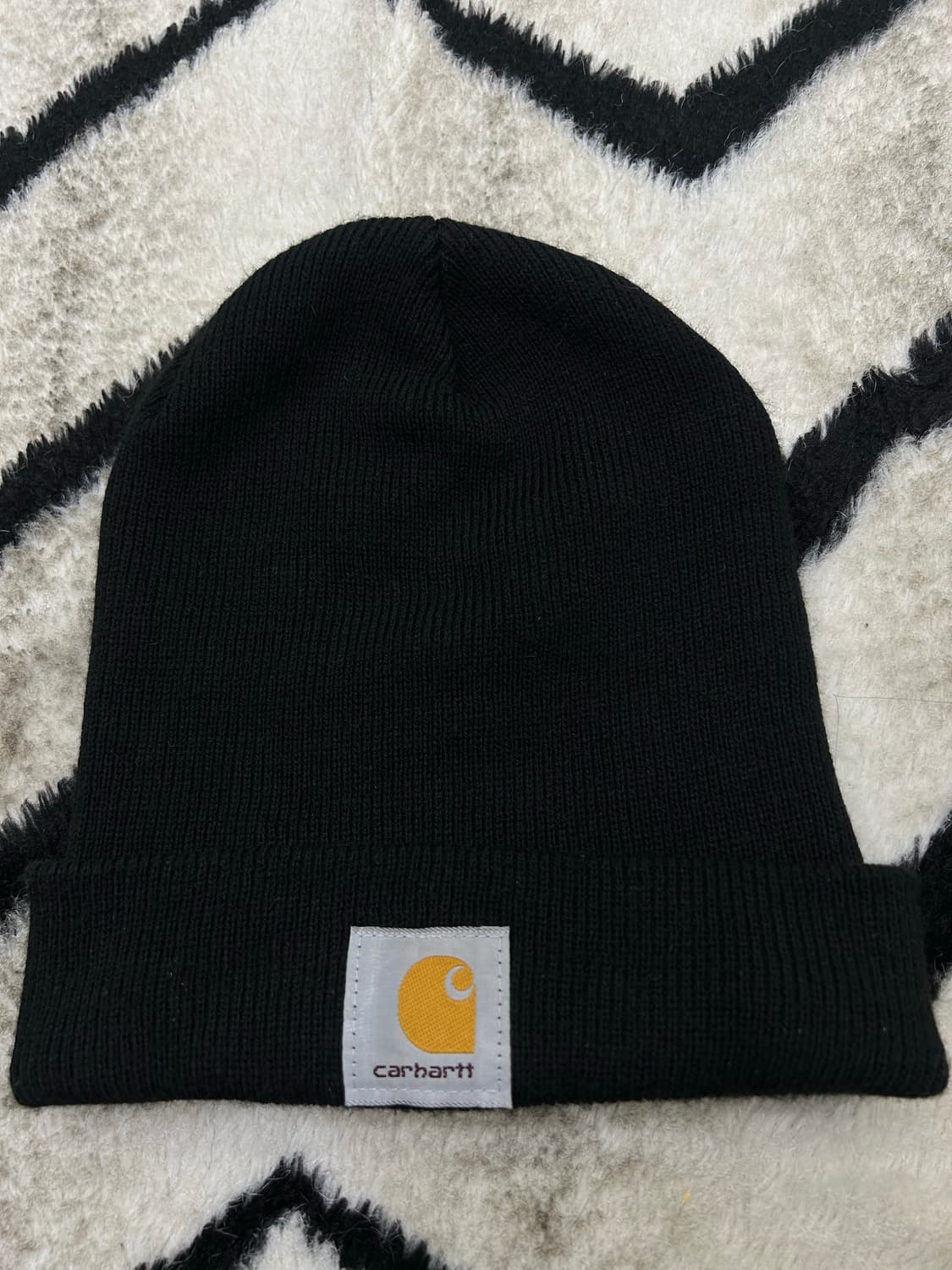 칼하트 유에스 비니/블랙 상품이미지1