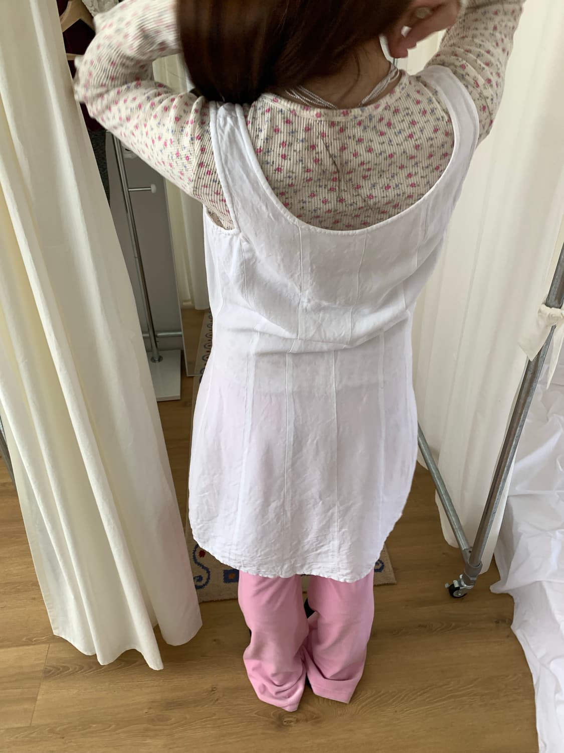 White button dress (Europe) 상품이미지4