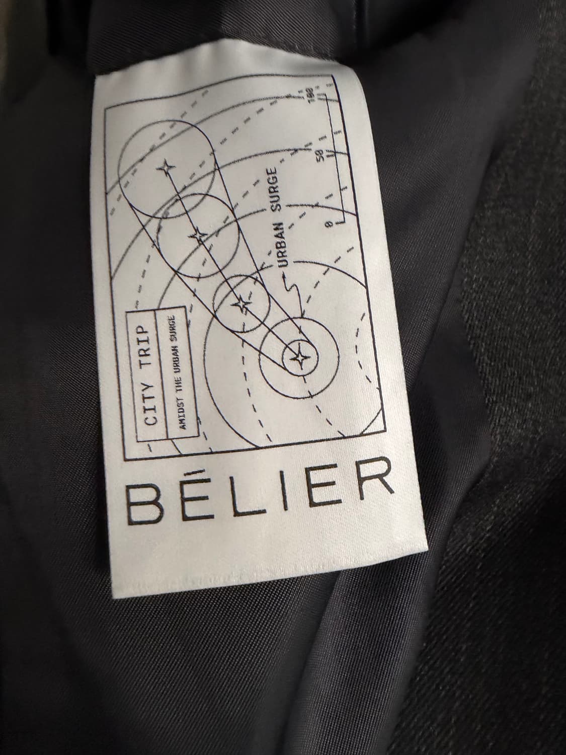 벨리에 시티 노마드 스트라이프 자켓 105 상품이미지2