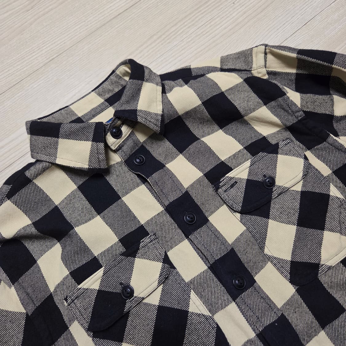 폴로 오버사이즈 남방 상품이미지4