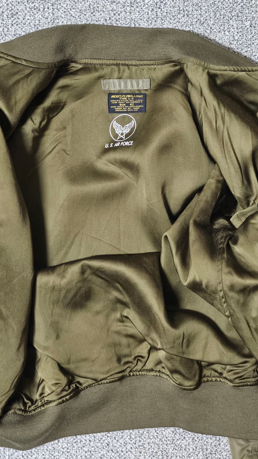 [42] Bronson 브론슨 L-2a 자켓 올리브 l2 상품이미지4