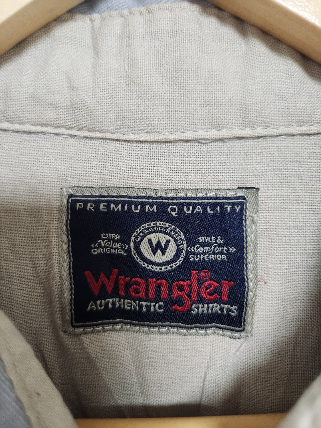 랭글러Wrangler 코튼 워크 셔츠 L - S89 상품이미지4