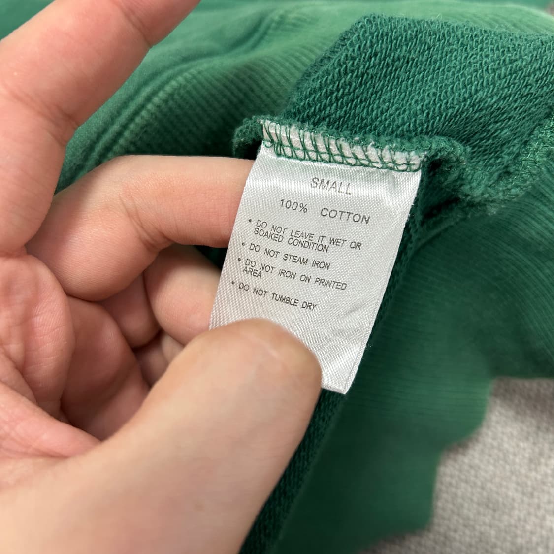 스투시 올드 빈티지 스탁로고 후드집업(S) 상품이미지4