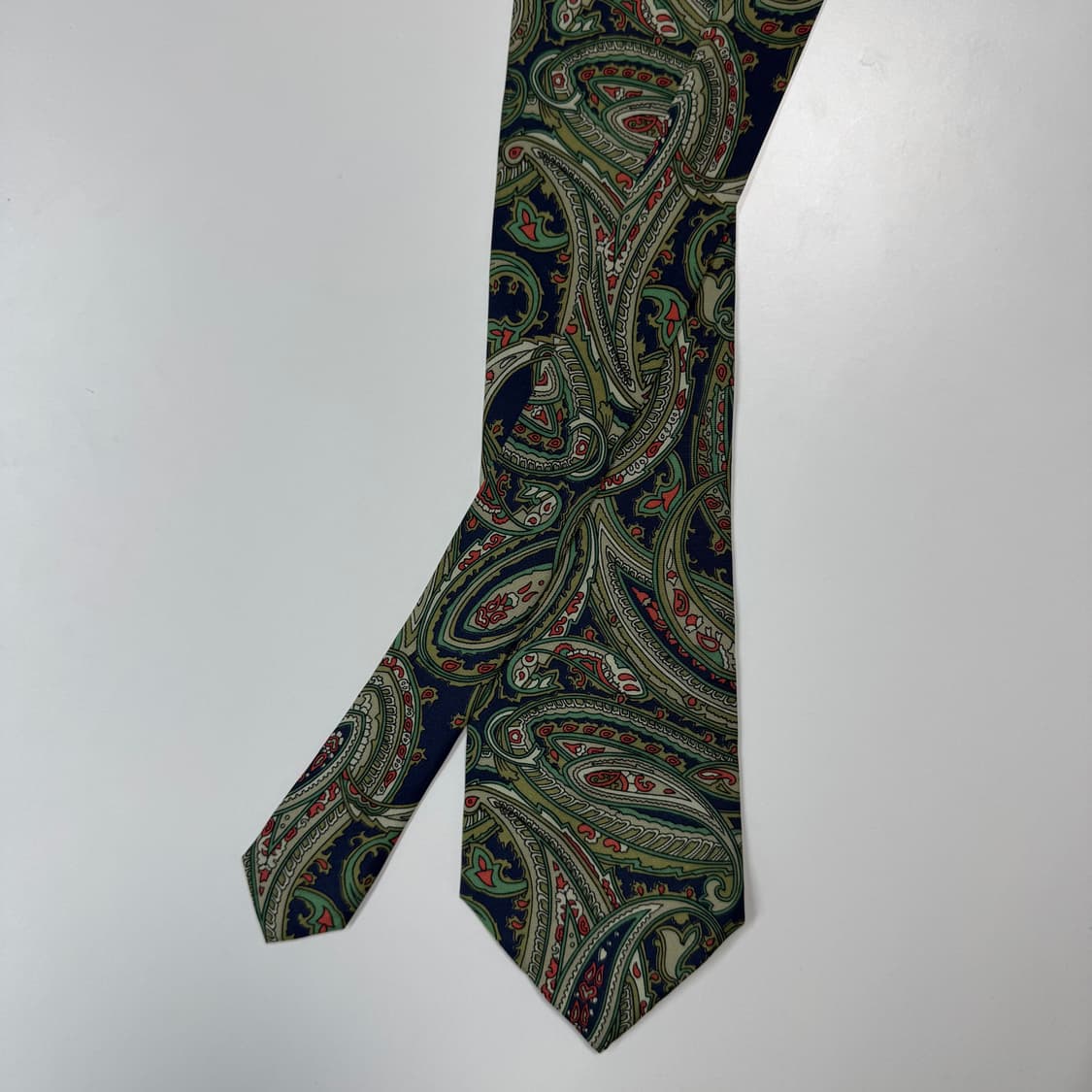 YSL 입생로랑  명품 정품 페이즐리 넥타이 상품이미지1