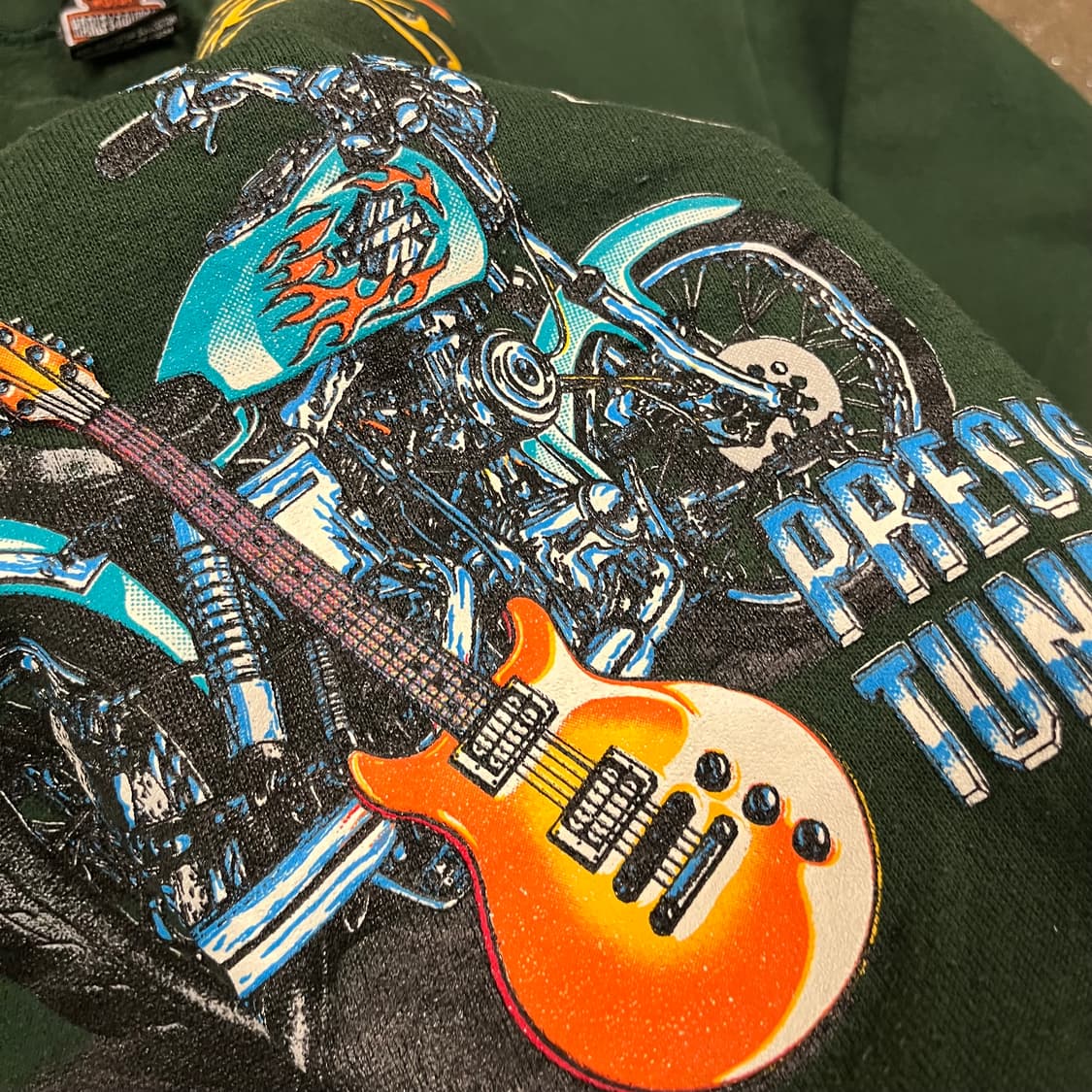 90s 할리데이비슨 프린팅 스웻셔츠 (100) 상품이미지4