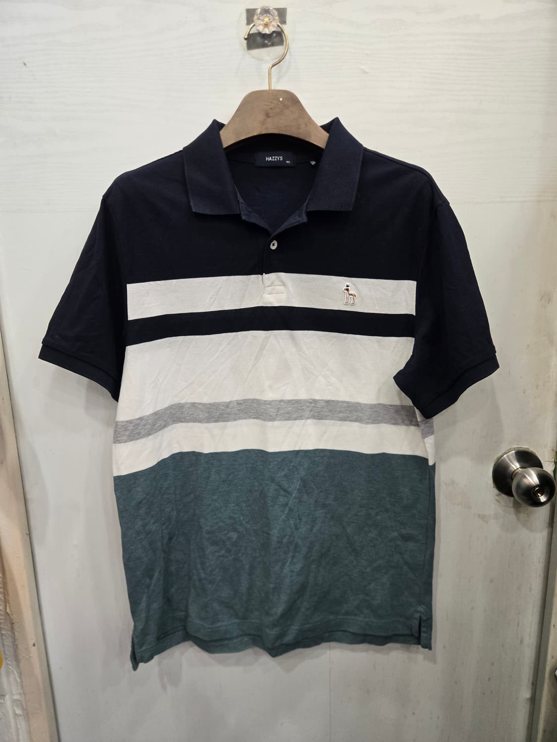 105,XL)) HAZZYS 헤지스 카라 반팔티셔츠 ! 상품이미지2