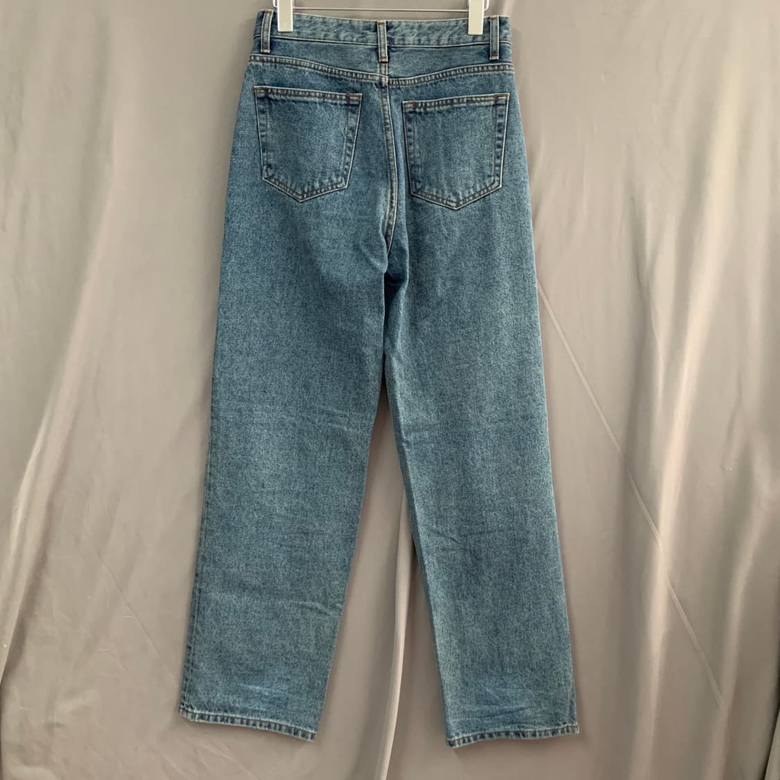 M 27인치 유니폼브릿지 스트레이트 일자 데님 청바지 상품이미지2