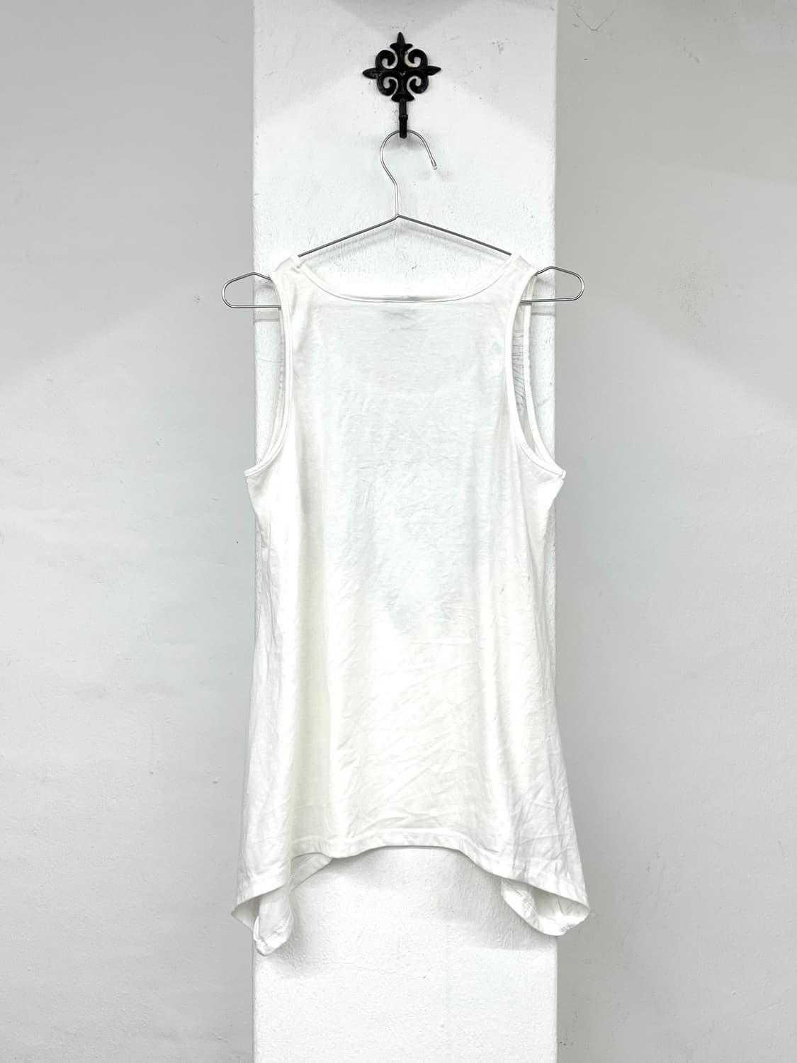 Feather necklace printing sleeveless 상품이미지3