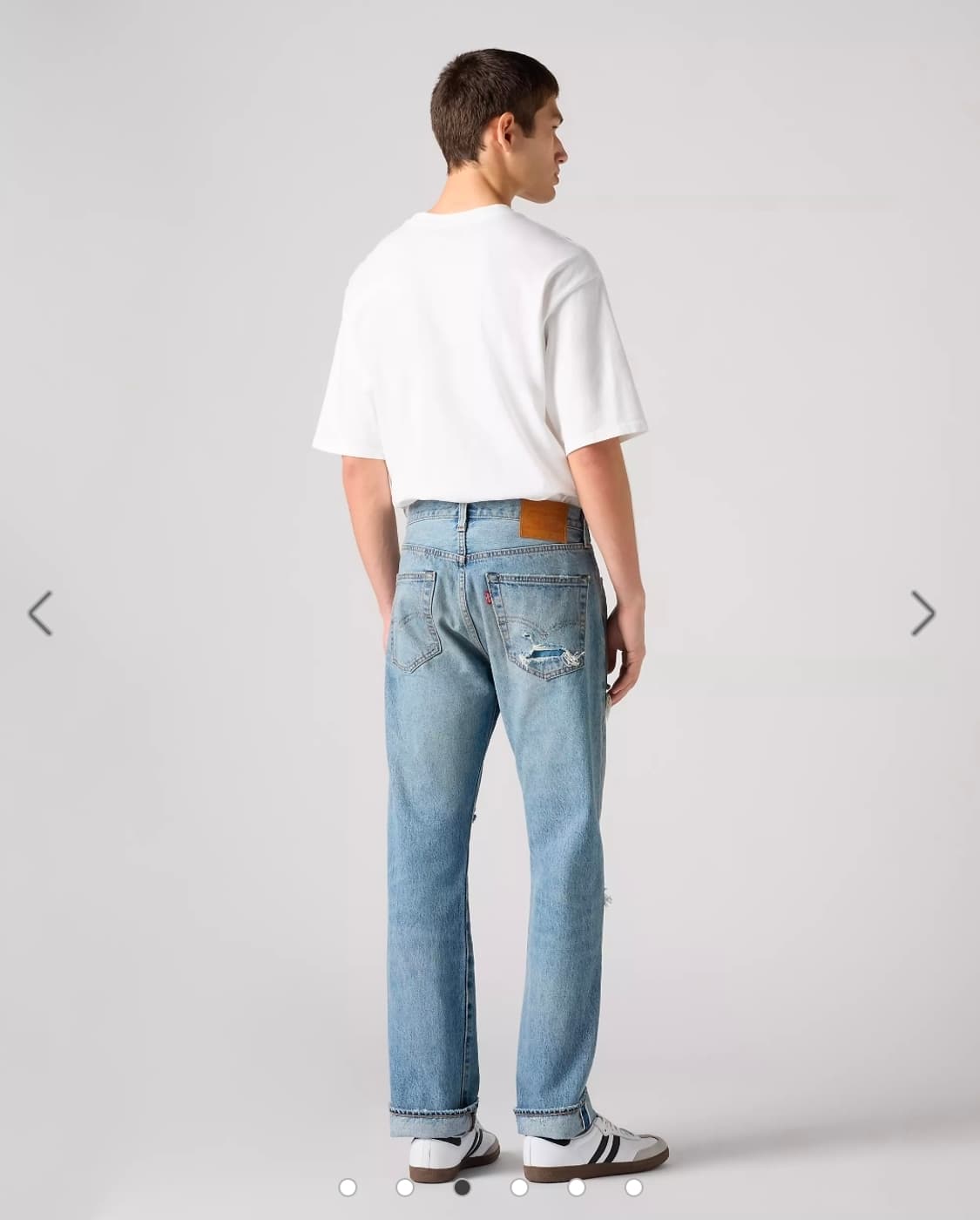 [30x30] 리바이스 501 터 콰이즈 리벳 셀비지 새상품 상품이미지3