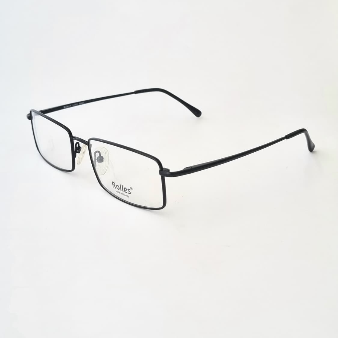 데드스탁 클래식한 블랙 직사각형 프레임 안경테 616 상품이미지3
