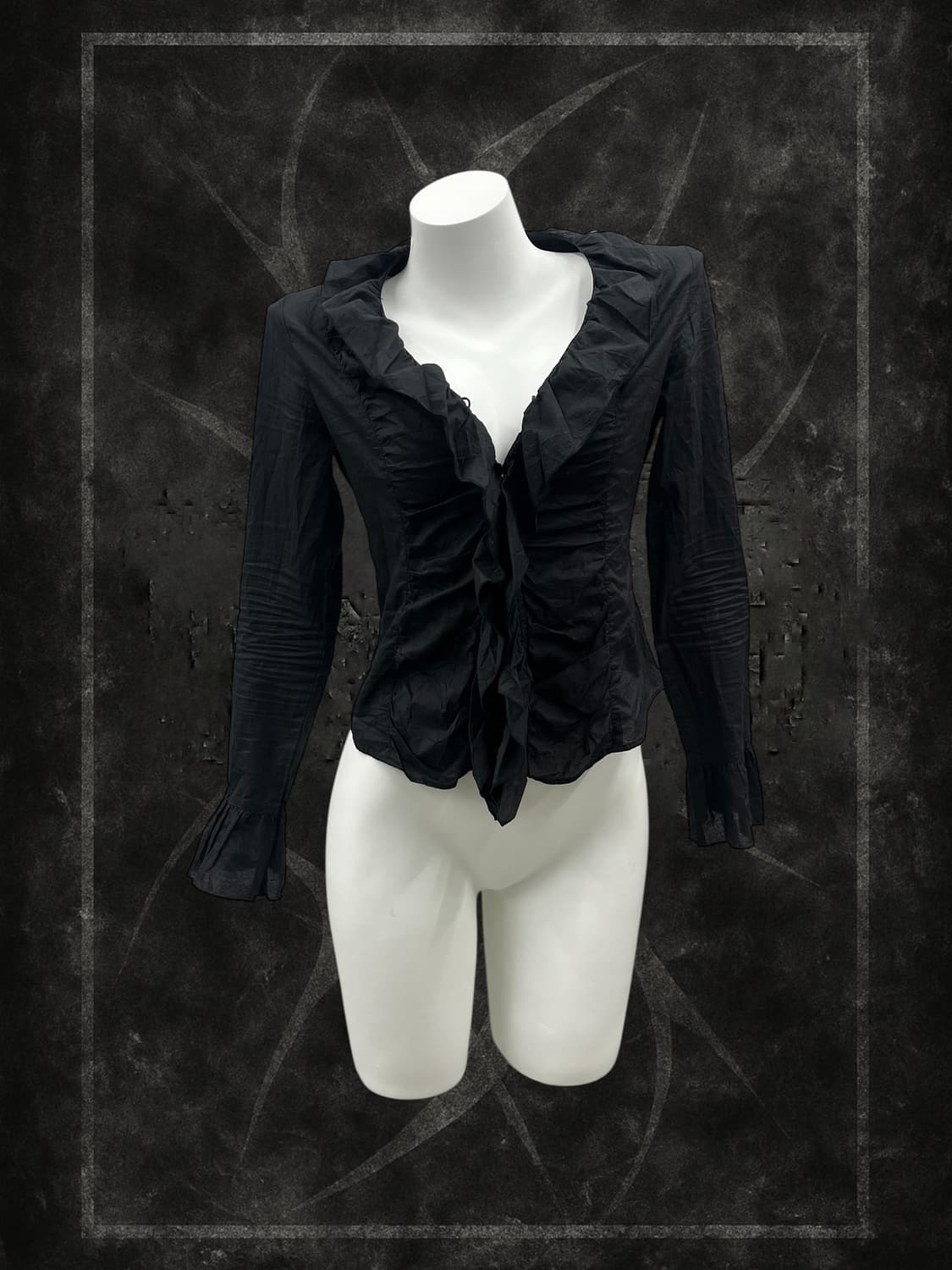 'COMME CA ISM' frilled shirt 상품이미지1