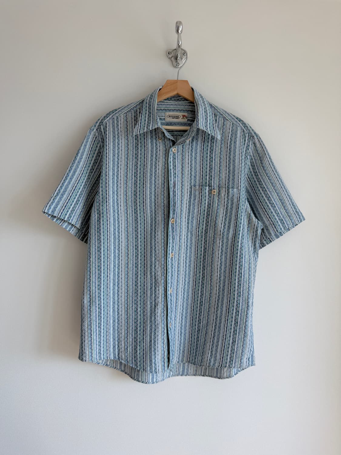 올드 미쏘니 스포츠(MISSONI SPORT) 반팔 셔츠 상품이미지1