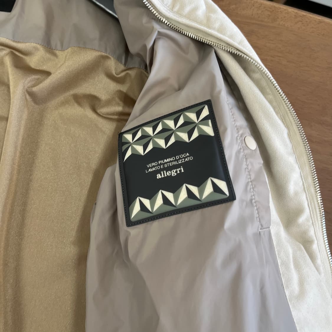 알레그리 구스다운 니트 패딩 점퍼 54 상품이미지7