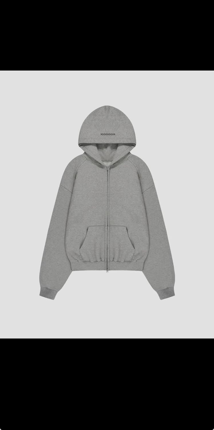 준느 JNE T21 Back Logo Shoulder Hoodie Zip 상품이미지1