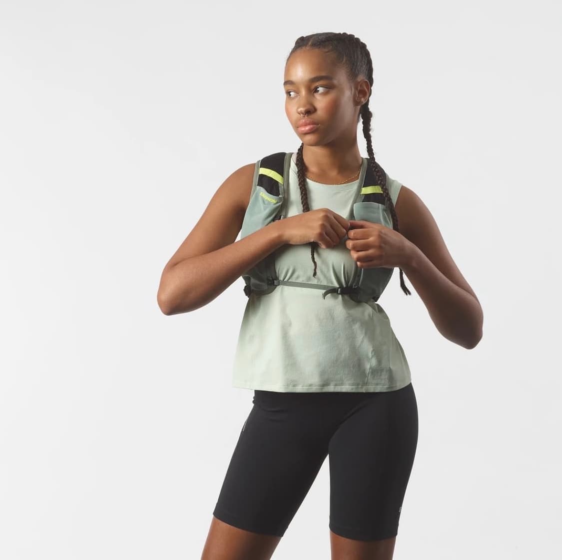 살로몬 크로스 4 그레이 카키 상품이미지4