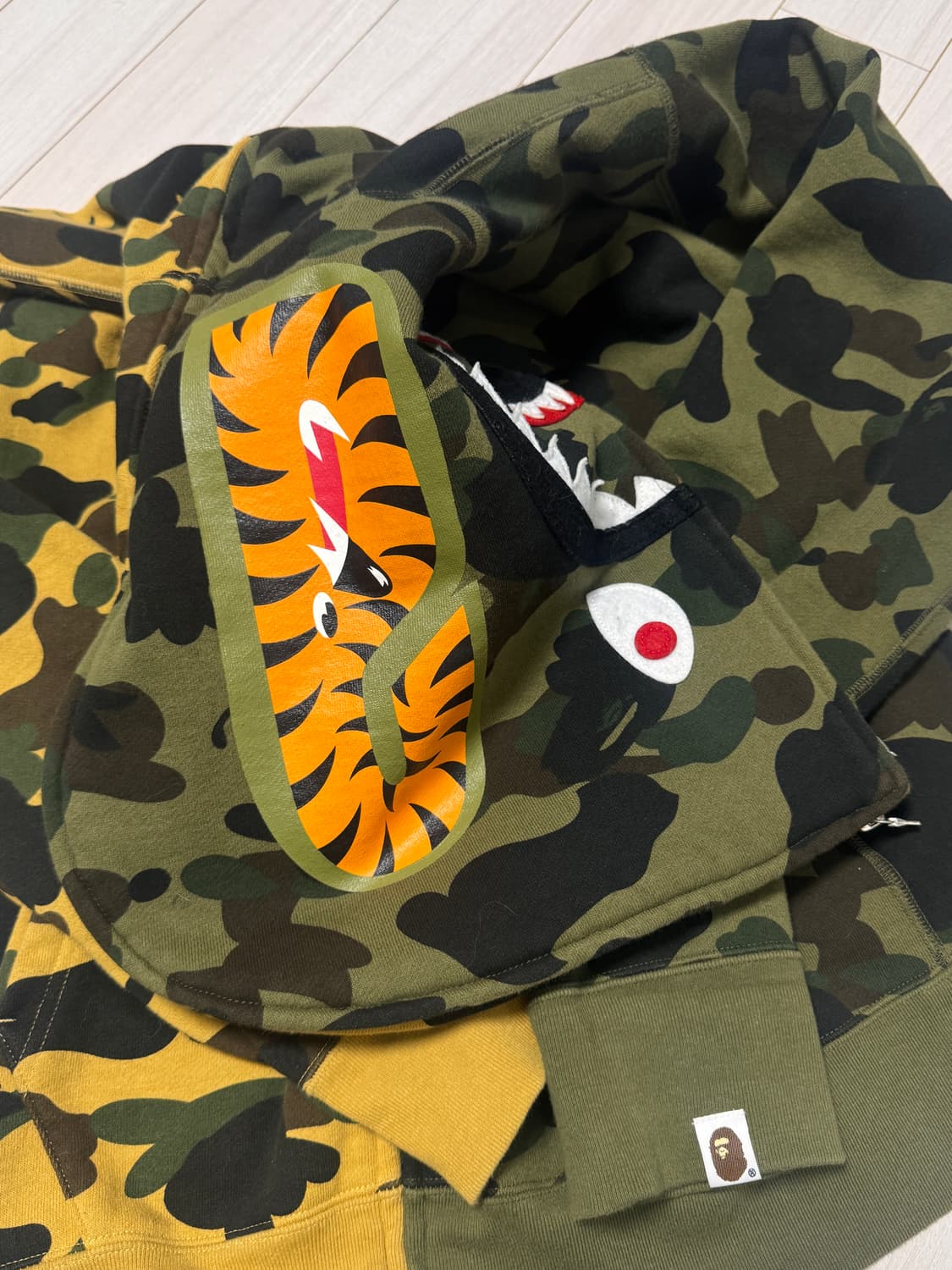 베이프 후드집업 정품 M 상품이미지4