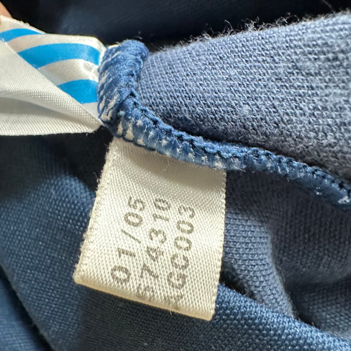 아디다스 구 유로파 저지 블루 100 상품이미지4