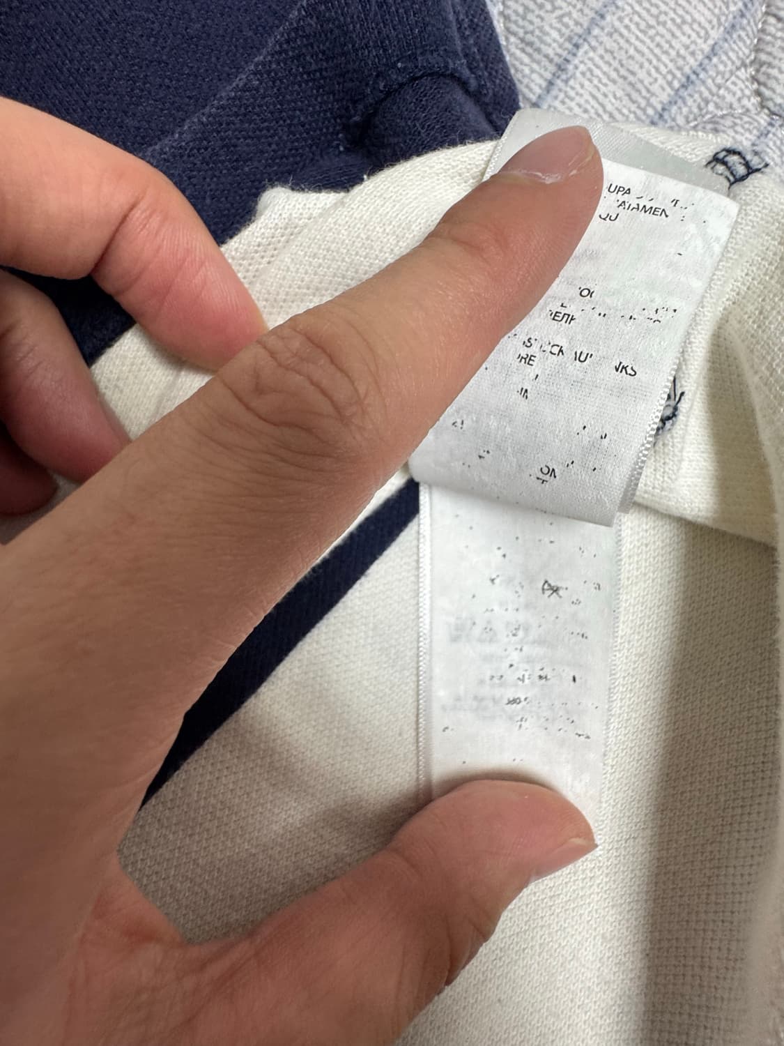 폴로 랄프로렌 usa 스트라이프 피케 티셔츠 상품이미지5