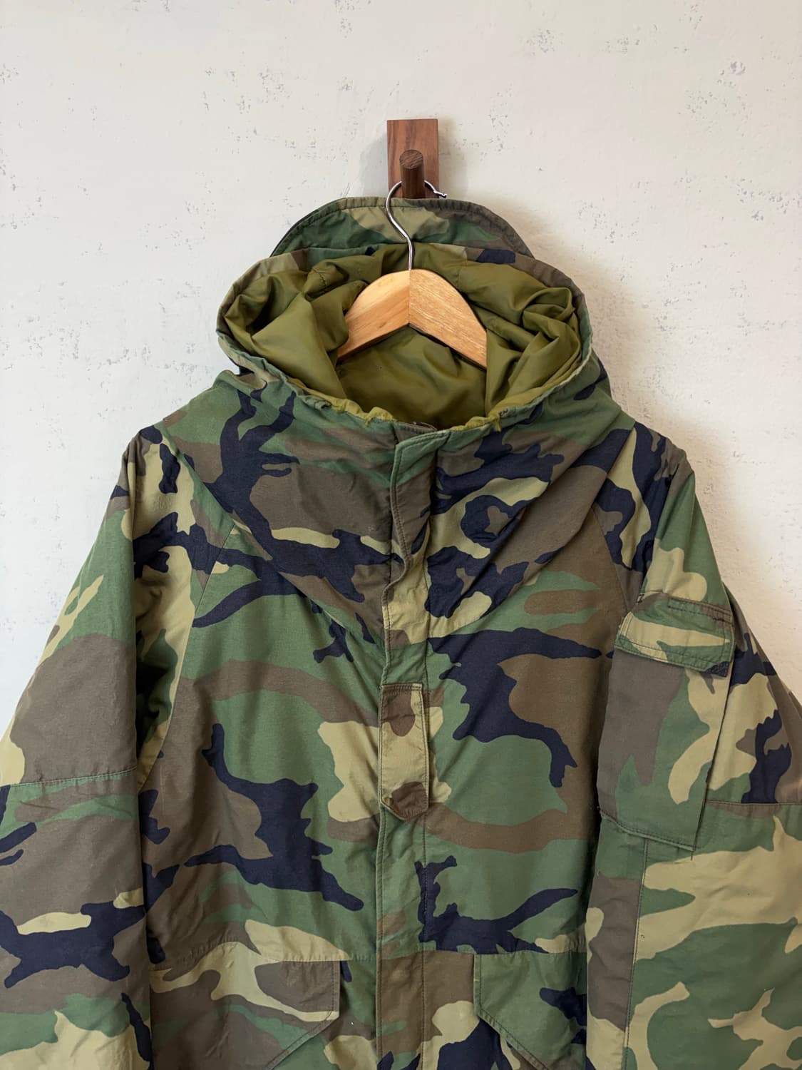 U.S. Army 밀리터리 우드랜드 고어텍스 자켓 상품이미지5