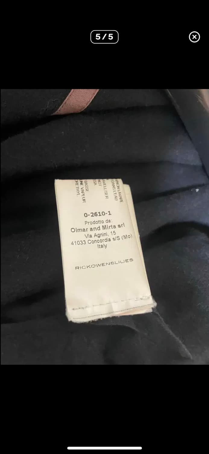 Rick Owens 자켓 상품이미지6