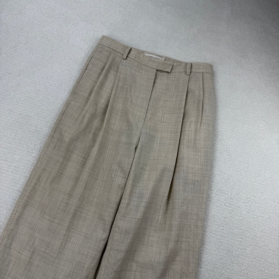 낫띵리튼 썸머 울 슬랙스 상품이미지2