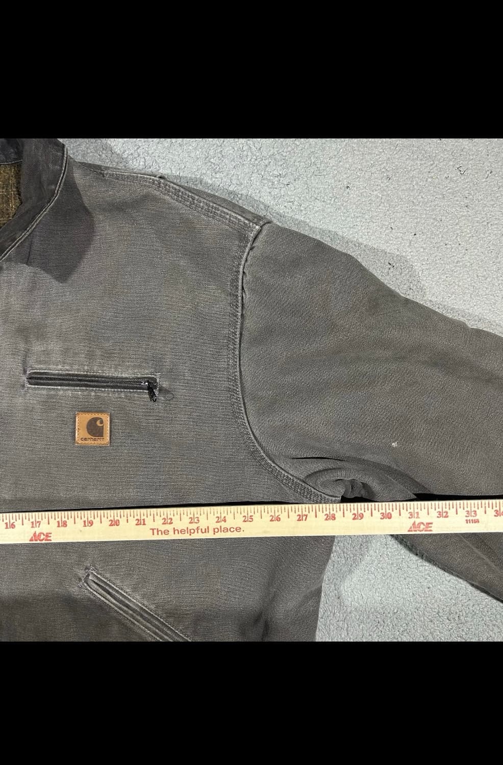 칼하트 j97 디트로이트 워크자켓 gvl 2xl 상품이미지6