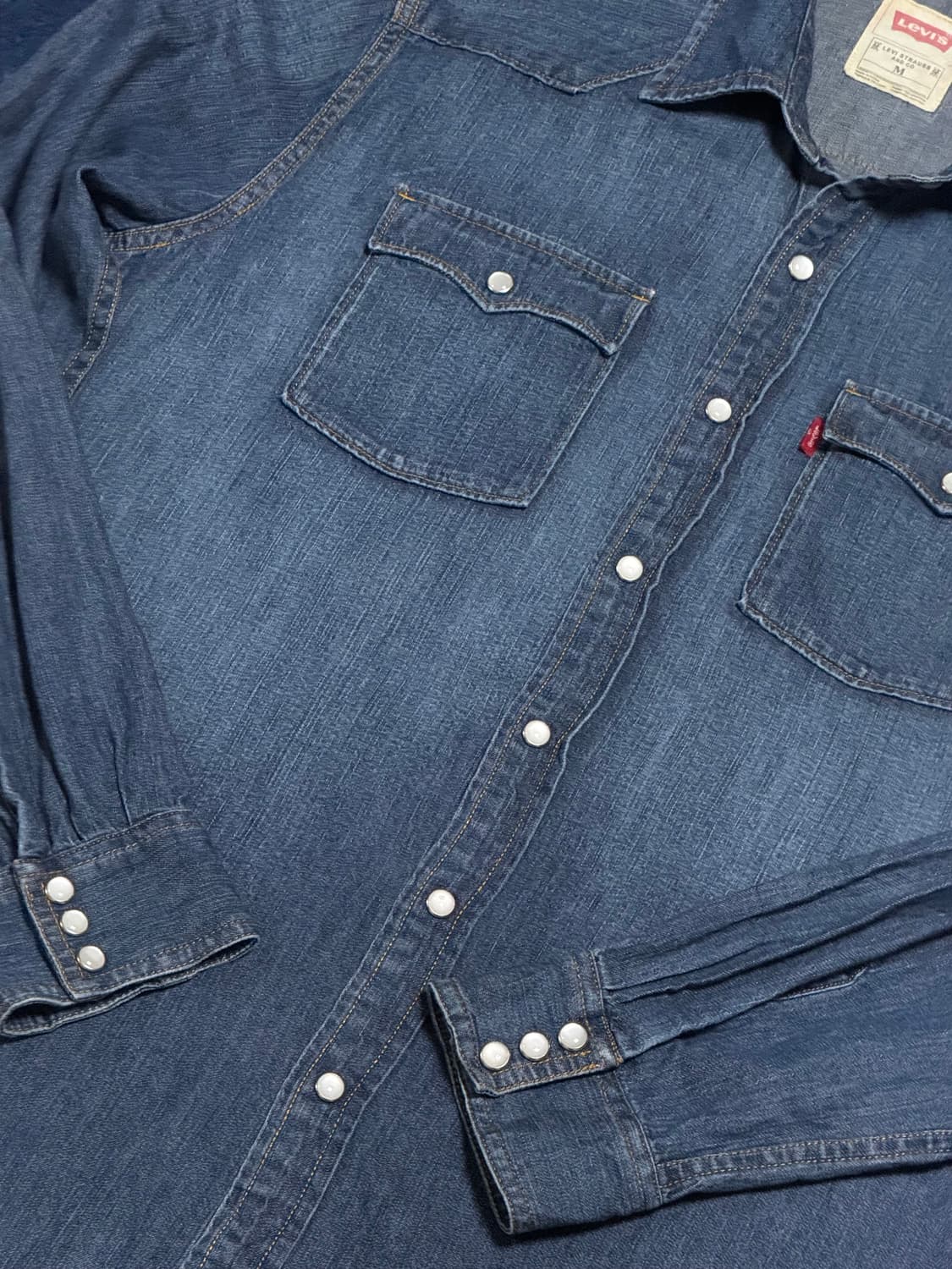 리바이스 웨스턴데님셔츠 Levi‘s Western Denim Shirt 상품이미지7