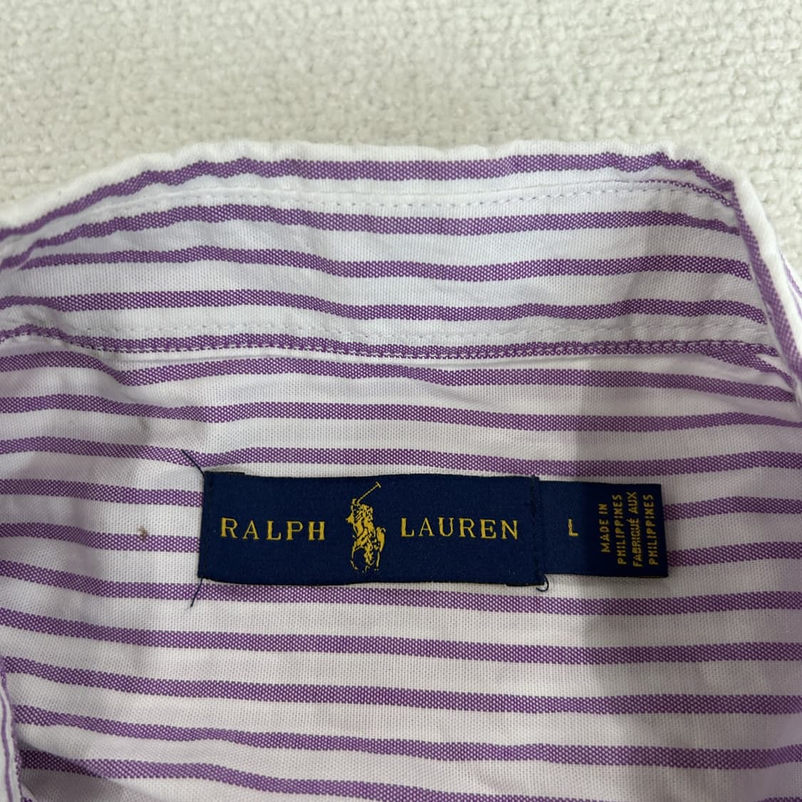 폴로 랄프로렌 스트라이프 셔츠 남방 L 상품이미지2