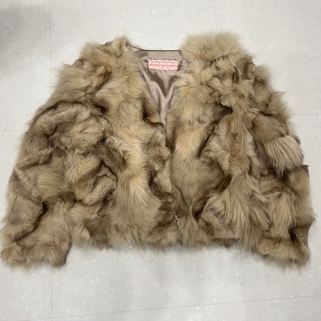 큐빈티지 리얼퍼 자켓 상품이미지1