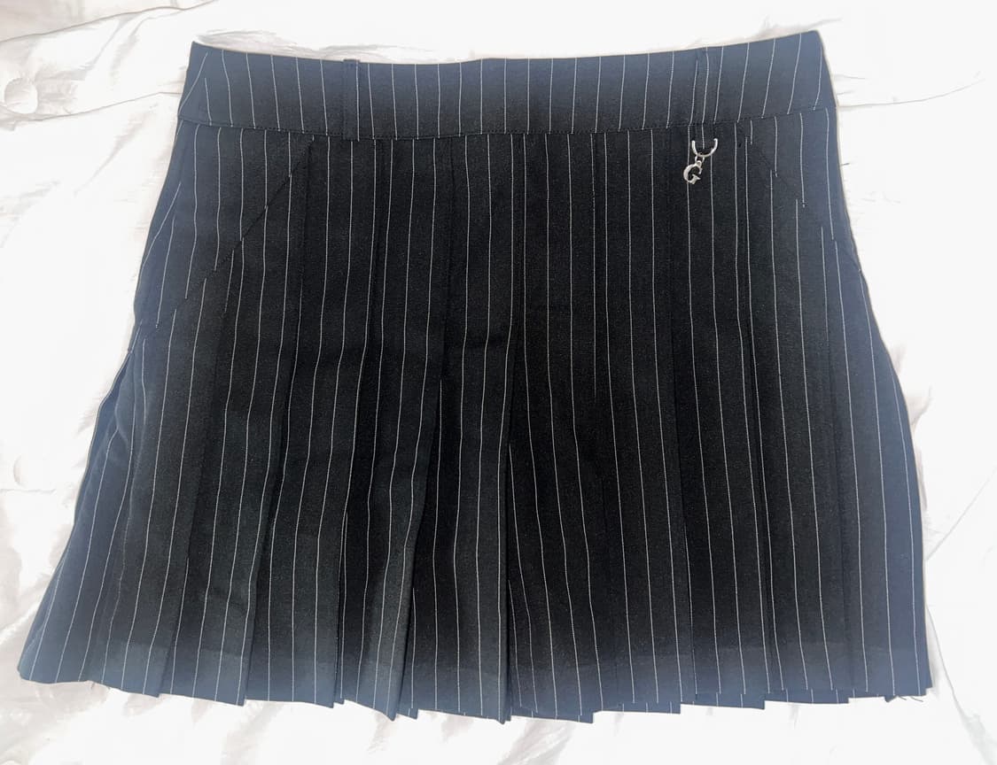 stripe mini skirt golf 골프 미니 스커트 팬던트 상품이미지2