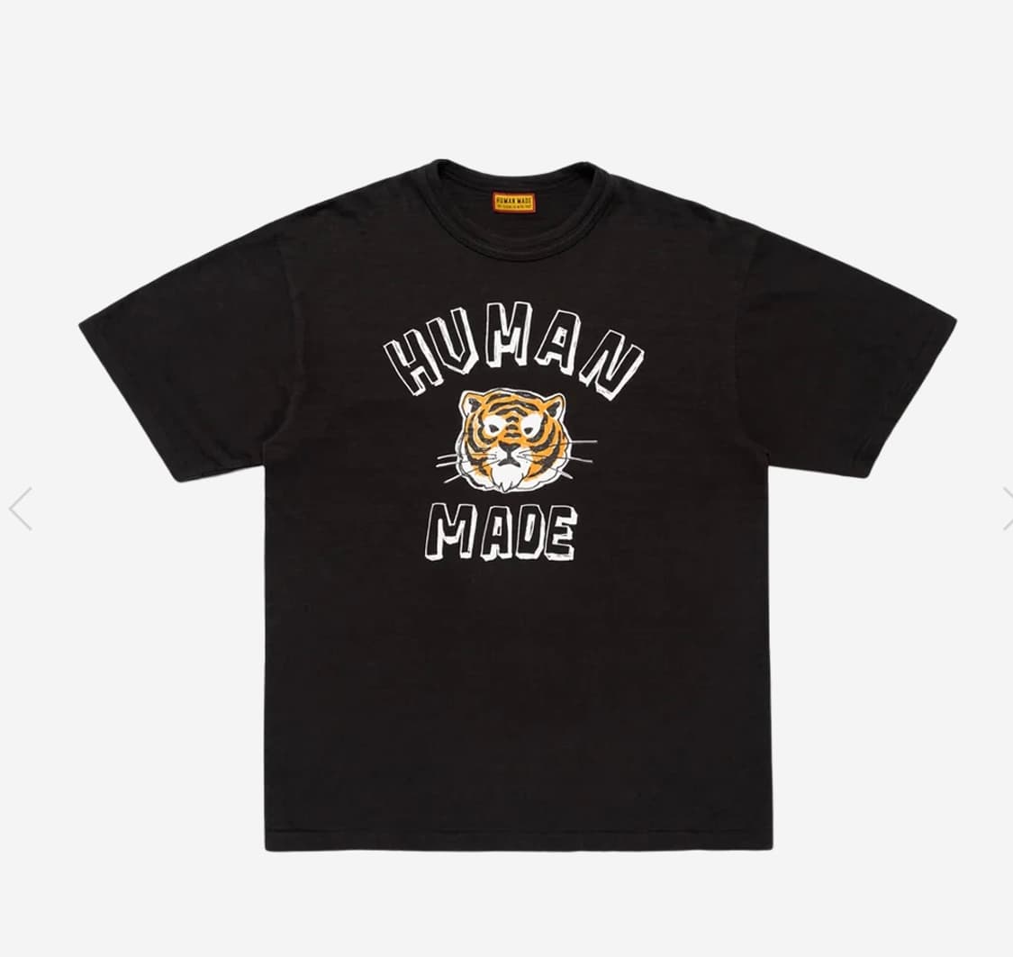 휴먼 메이드 그래픽 티셔츠 블랙 XXL 상품이미지1