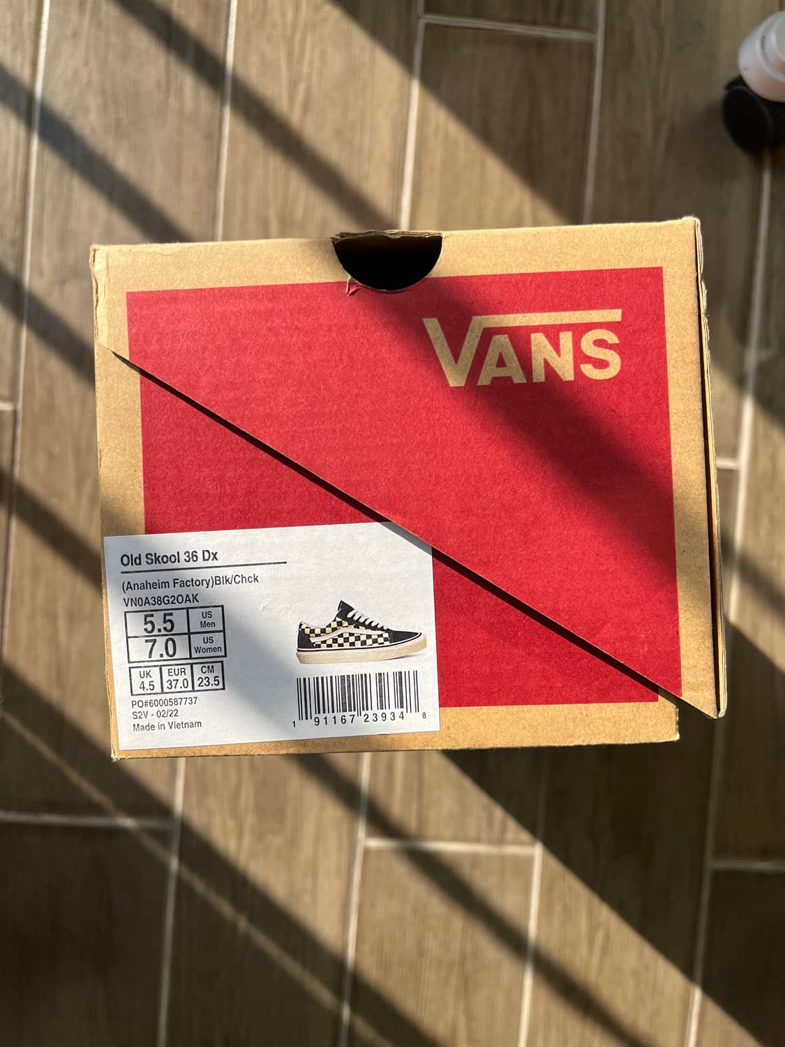 (235,240 새거) 반스 올드스쿨 36dx 체커보드 새상품 상품이미지8