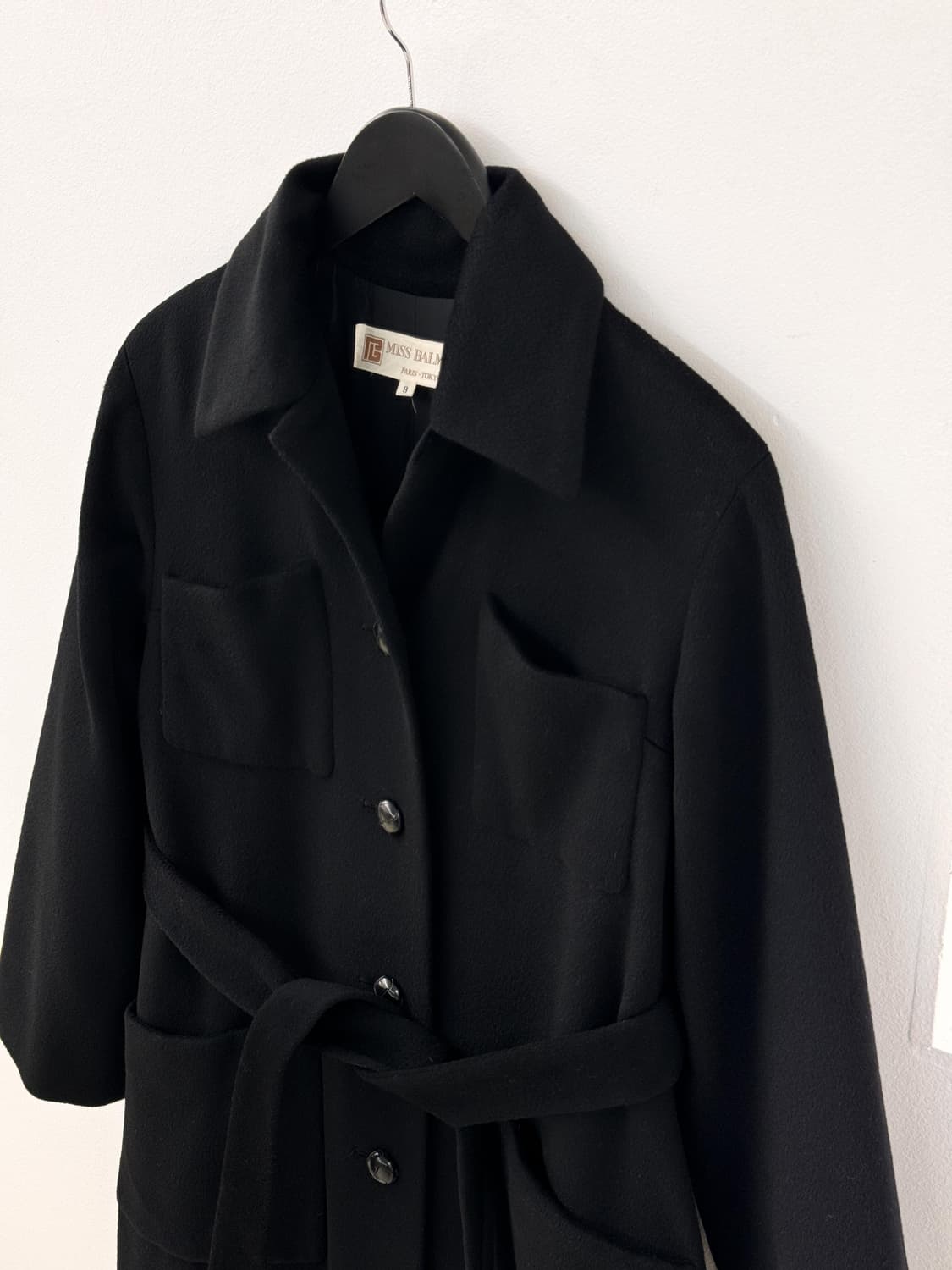 BALMAIN belted coat 상품이미지5