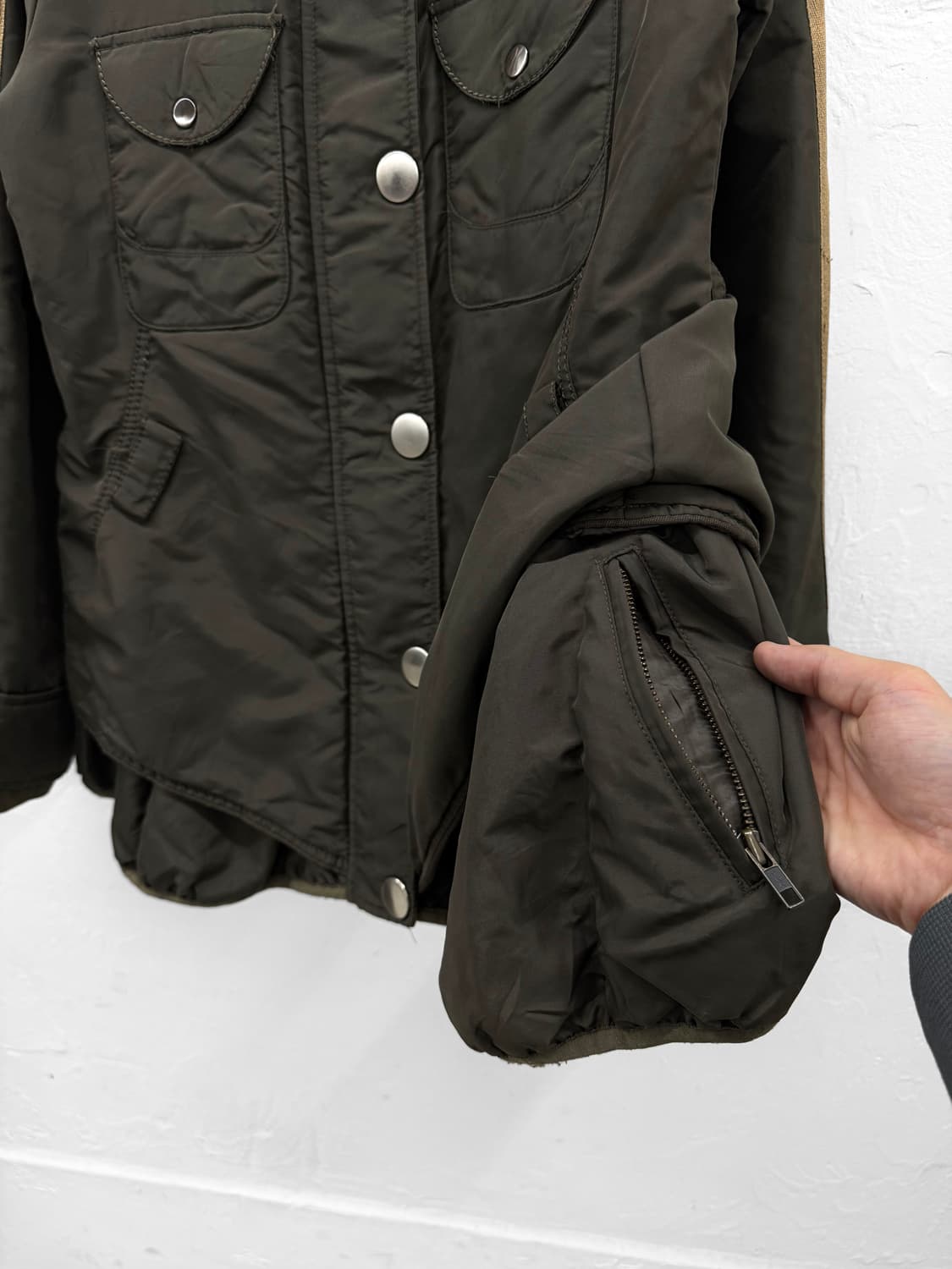 la primavera 레이어드 집업 점퍼 상품이미지4