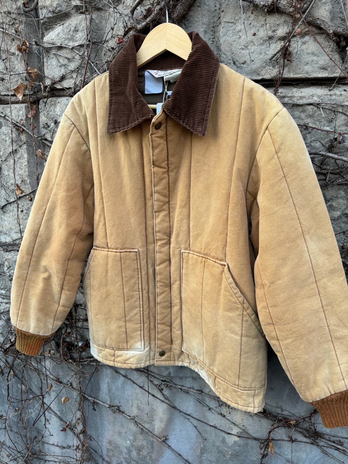 8~90s walls 블리자드 프루프 캔버스 워크 자켓 m 상품이미지3