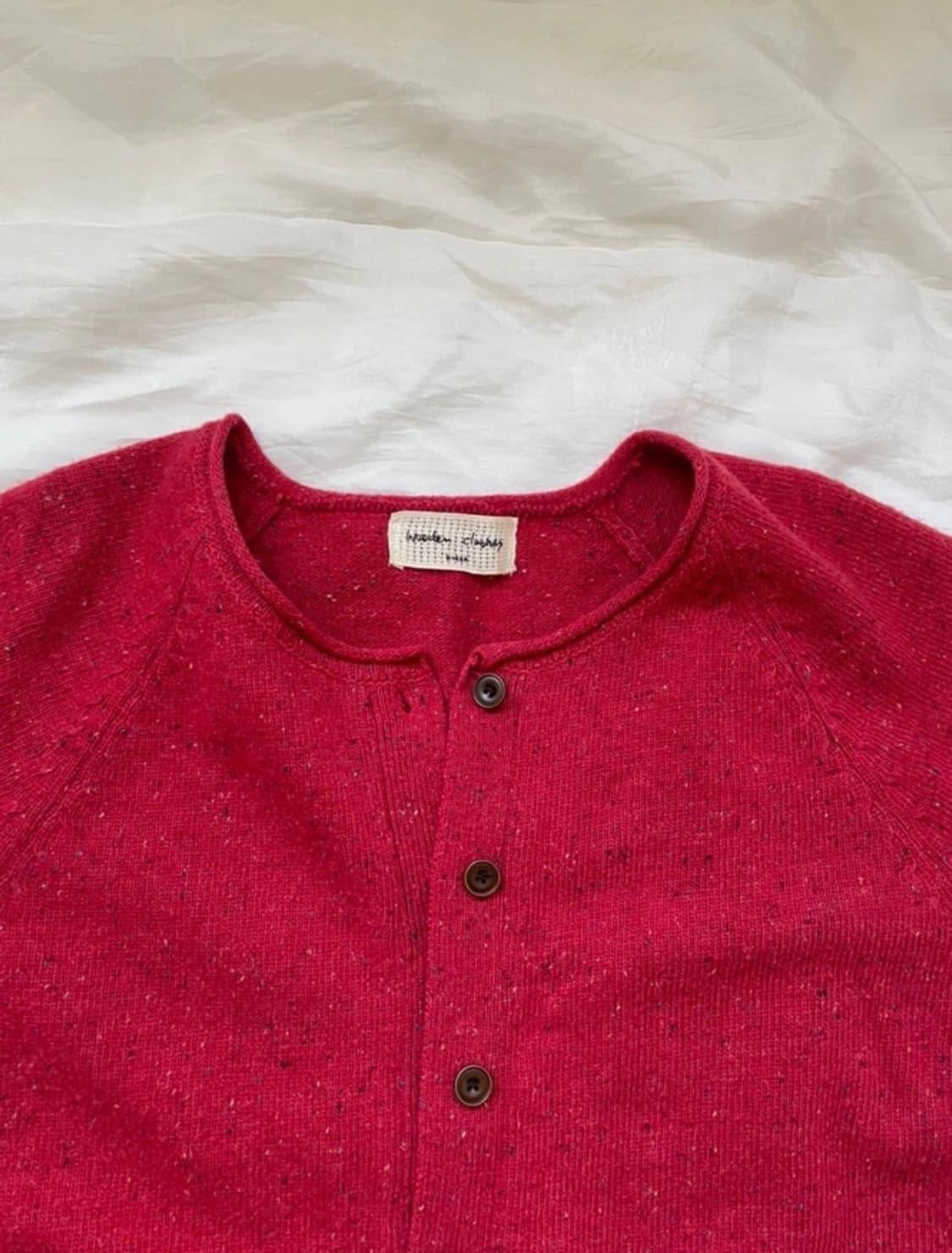 빈티지 레드 가디건 상품이미지3