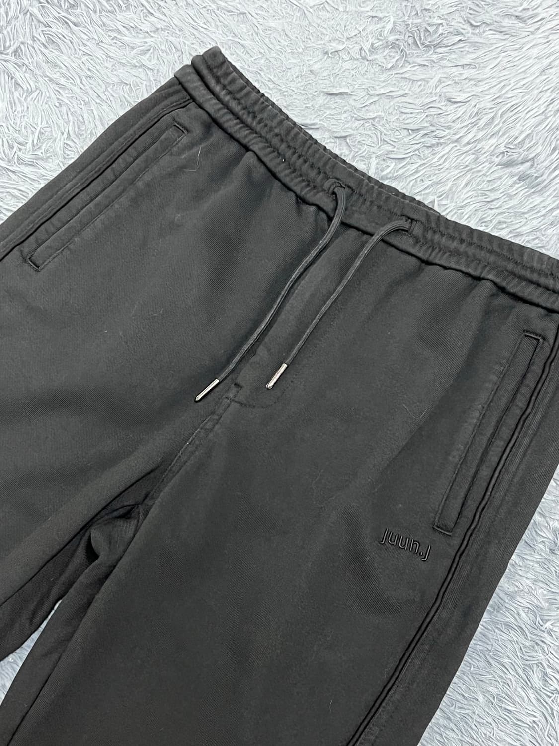 (정품)준지 23FW 블랙 조거팬츠 44 상품이미지2