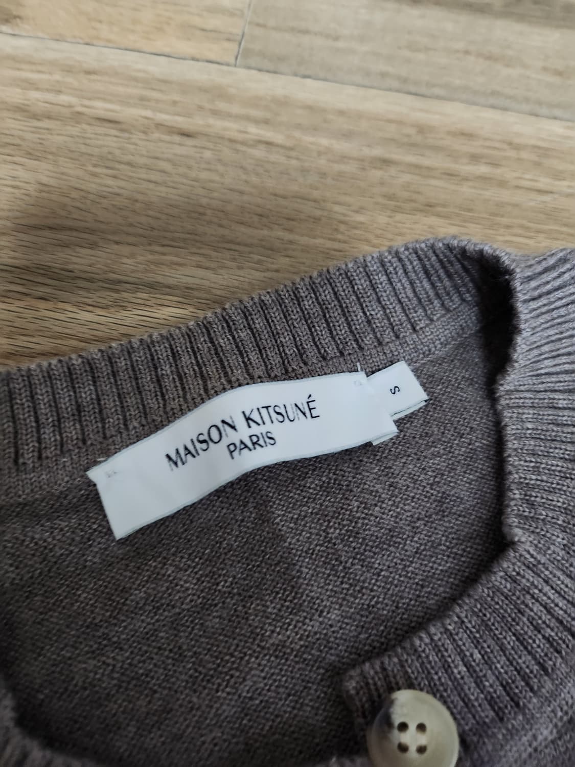 메종키츠네 더블폭스 가디건 s 상품이미지2