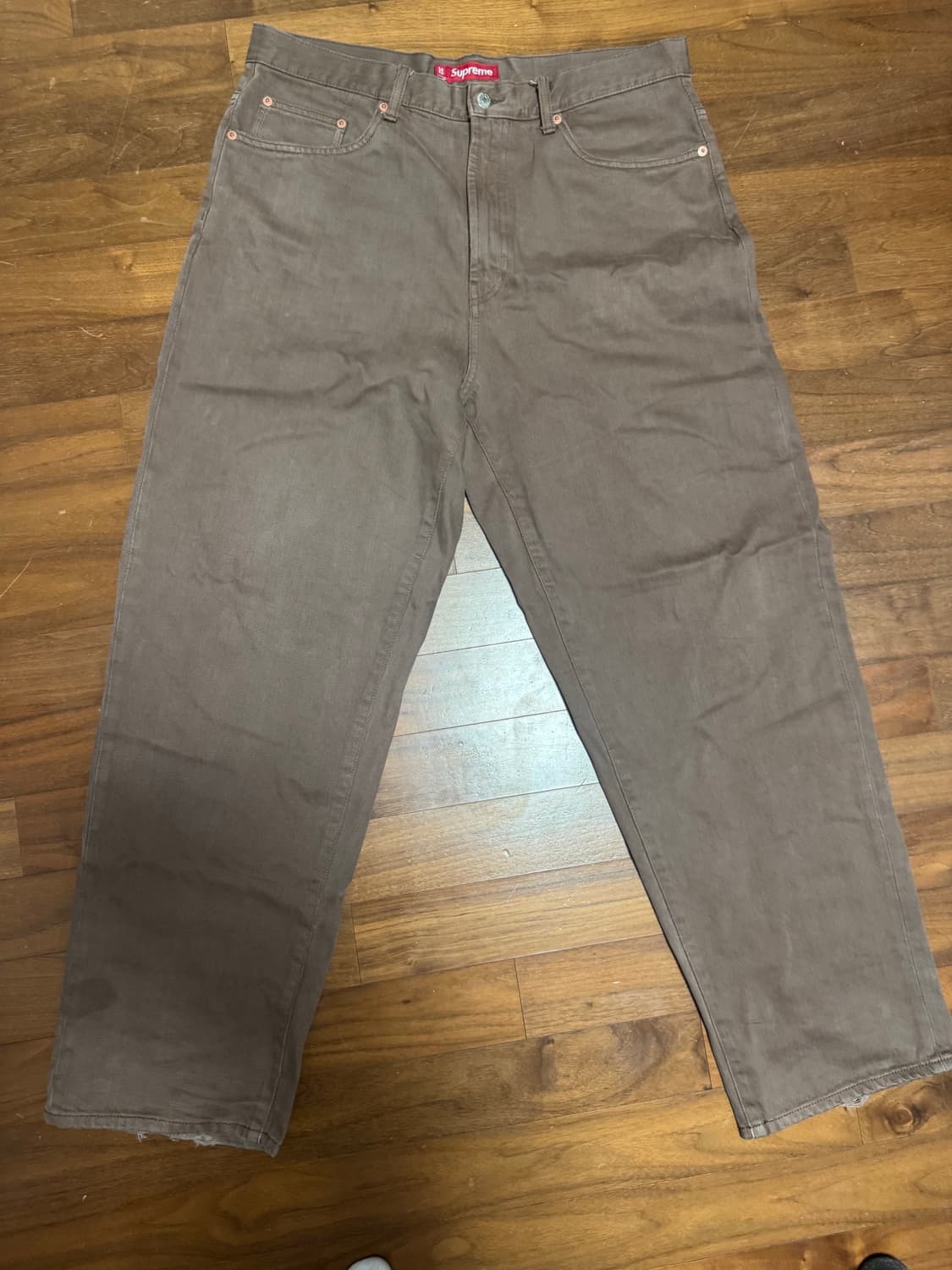 슈프림 23fw 배기진 라이트 브라운 상품이미지5