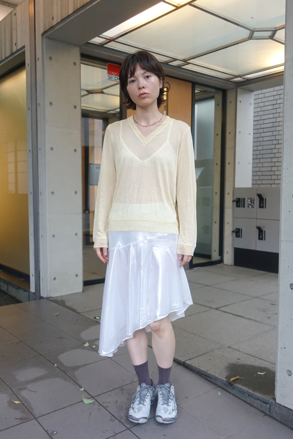 누아누 비요 스커트 실버 상품이미지1