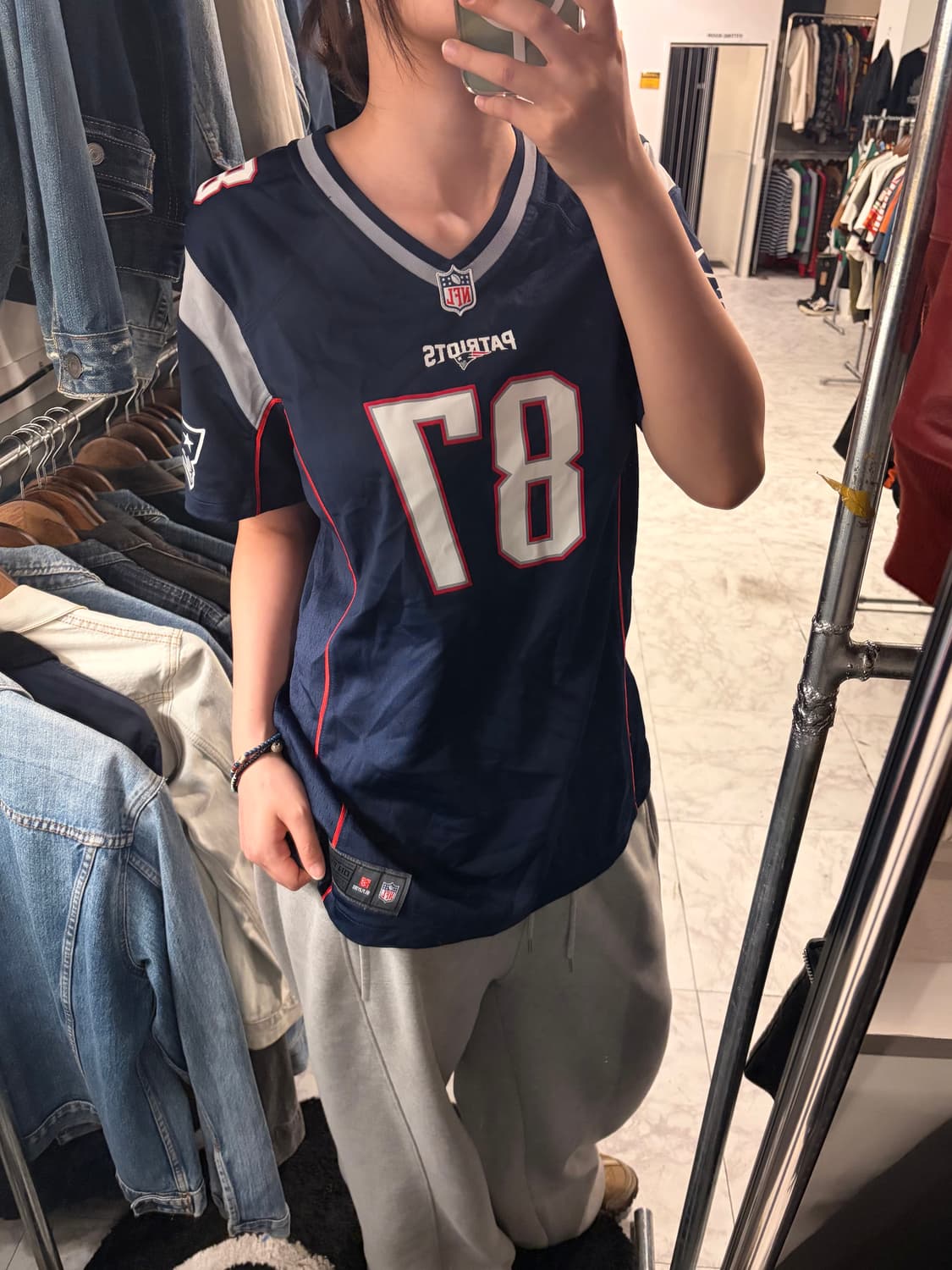 (XL/정품) NFL 나이키 뉴잉글랜드 패트리아츠 87 a1 상품이미지1