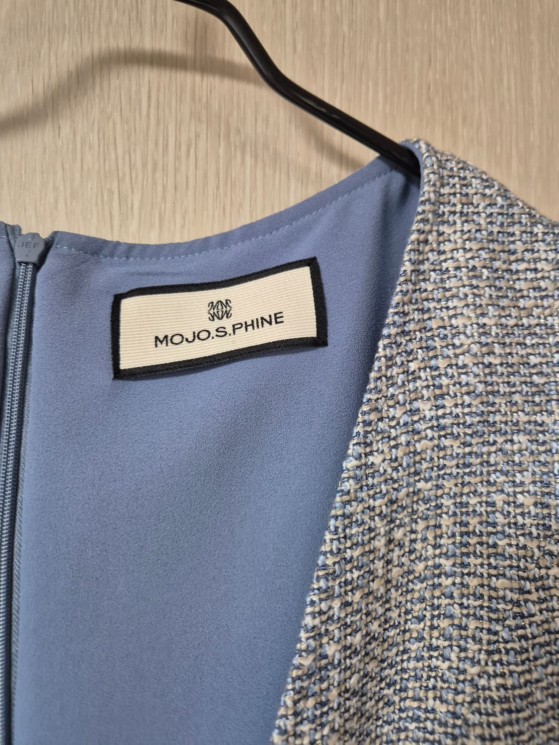 (23년) 모조에스핀 뷔스티에원피스 팬시소재 롱원피스 55 상품이미지6