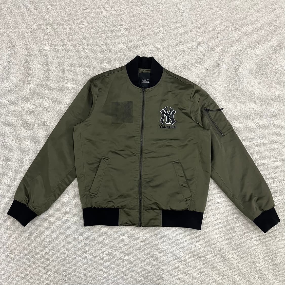 [100] MLB 뉴욕양키스 신슐레이트 패디드 바시티 블루종 자켓 010 상품이미지1