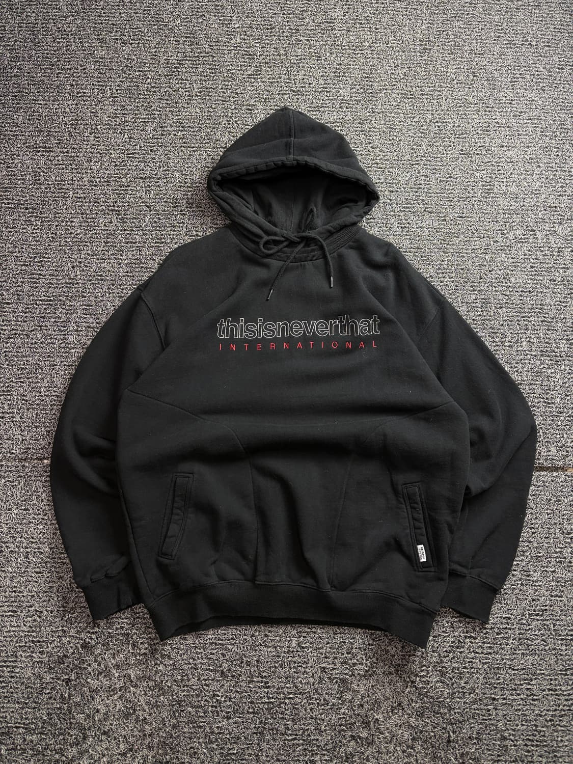 디스이즈네버댓 아치로고 헤비 코튼 후디 2636 상품이미지2