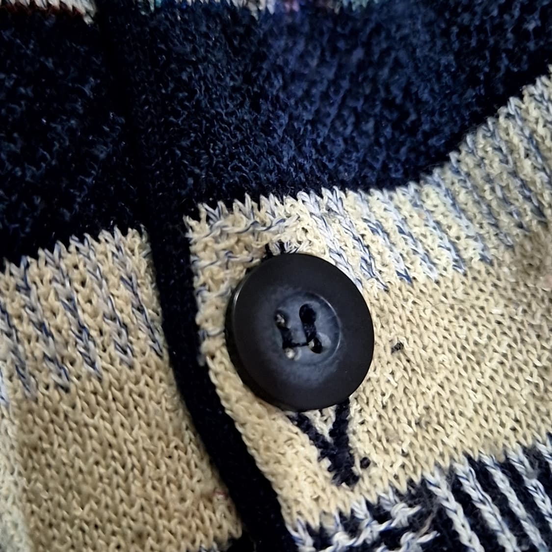 Malagrida 패턴 니트 조끼 상품이미지4