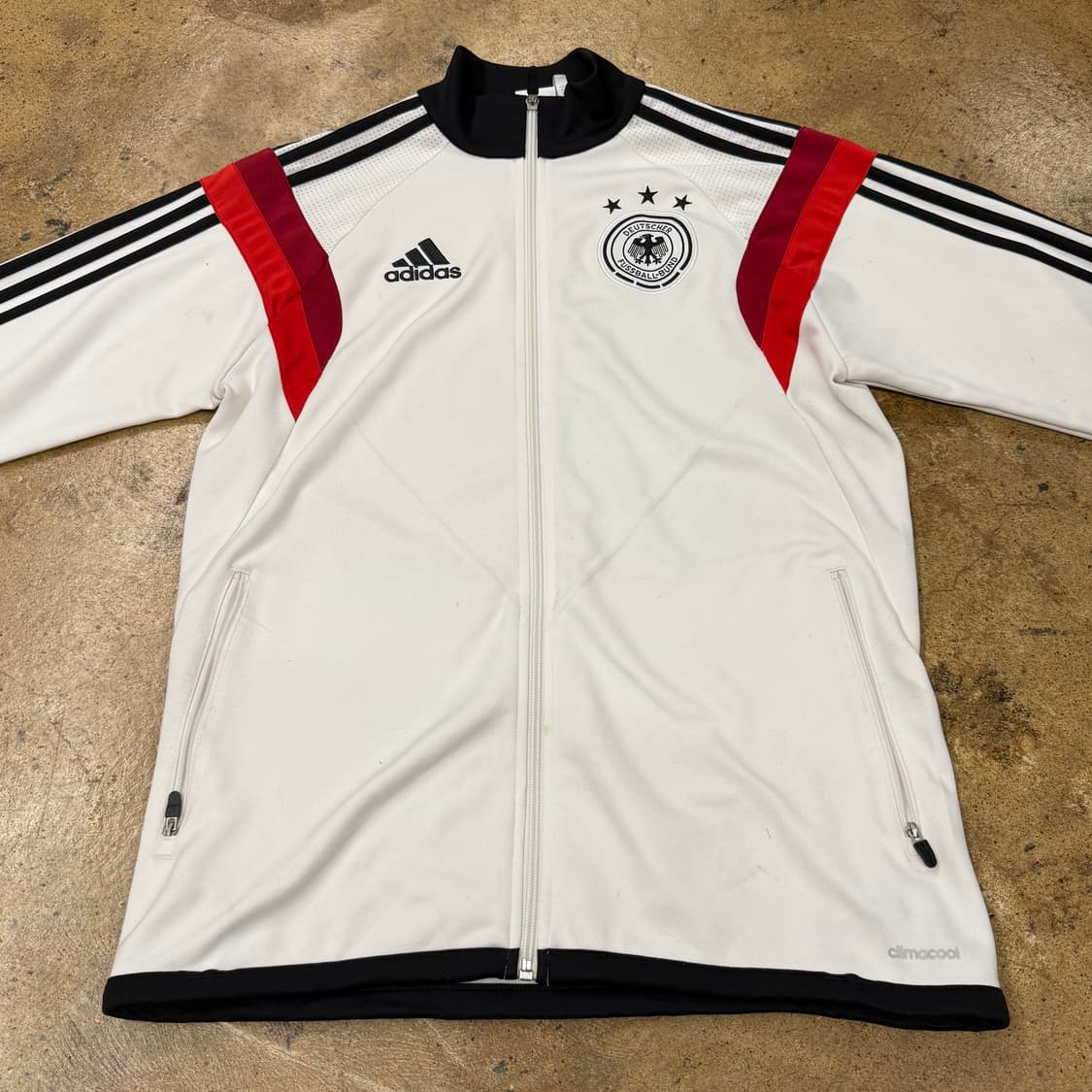 아디다스 독일 흰검 져지 트랙탑 95 상품이미지3