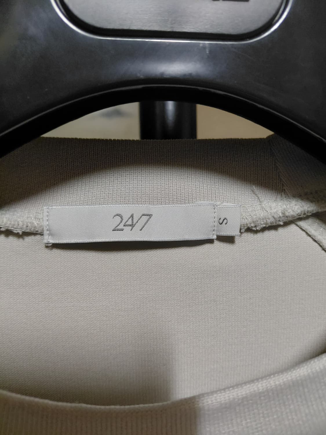 [247시리즈]오버핏 나일론 바람막이 맨투맨 S(95)사이즈 상품이미지3