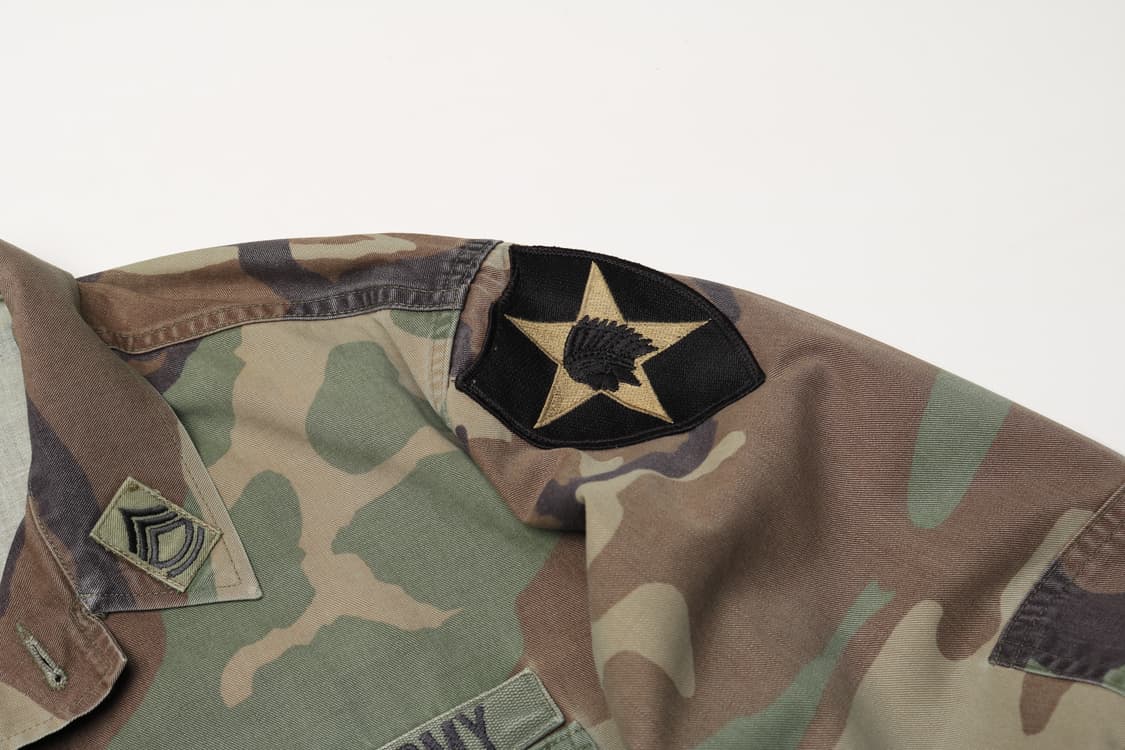[M/S] 미군 오리지널 우드랜드 카모 BDU 자켓 상품이미지3