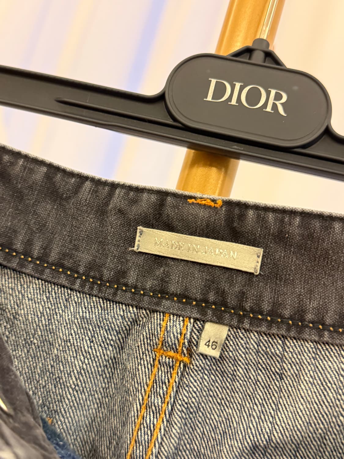 디올 꾸뛰르 남성 데님팬츠 46 (국내30~31) 상품이미지4