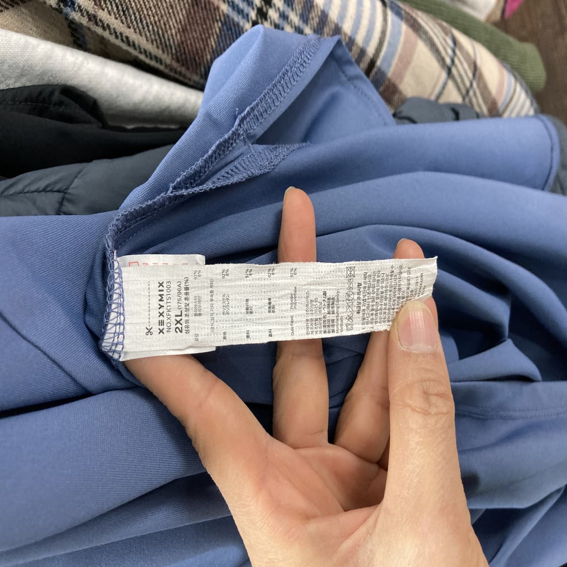 젝시믹스 2025 밸런스 루즈 숏슬리브 반팔 2XL  상품이미지5